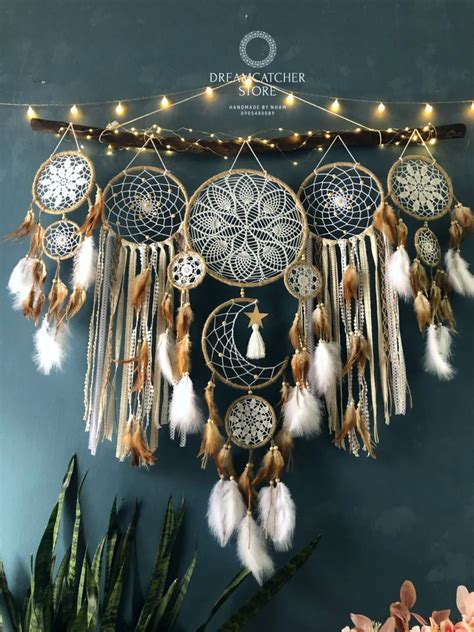 large dream catchers.